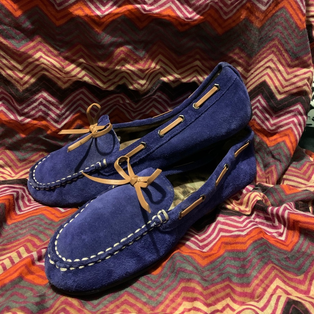Blue Moccasins